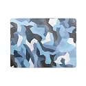 Glossy Glitter Laptop Skin Compatible with Microsoft Surface Laptop 8 13" (2025) - Sky Camouflage - Premium 3M Vinyl Protective Wrap Decal Cover - Easy to Apply | Crafted in The USA by MightySkins