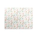 Glossy Glitter Laptop Skin Compatible with Microsoft Surface Laptop 8 13" (2025) - Neutral Flowers - Premium 3M Vinyl Protective Wrap Decal Cover - Easy to Apply | Crafted in The USA by MightySkins