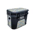Glossy Glitter Skin Compatible with Yeti Roadie 15 Hard Cooler - Crazy Clouds - Premium 3M Vinyl Protective Wrap Decal Cover - Easy to Apply | Crafted in The USA by MightySkins