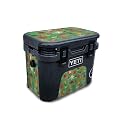 Glossy Glitter Skin Compatible with Yeti Roadie 15 Hard Cooler - Christmas Collection - Premium 3M Vinyl Protective Wrap Decal Cover - Easy to Apply | Crafted in The USA by MightySkins