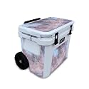 Glossy Glitter Skin Compatible with Yeti Roadie 32 Wheeled Cooler - Monsoon - Premium 3M Vinyl Protective Wrap Decal Cover - Easy to Apply | Crafted in The USA by MightySkins