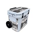 Glossy Glitter Skin Compatible with Yeti Roadie 32 Wheeled Cooler - Booming Box - Premium 3M Vinyl Protective Wrap Decal Cover - Easy to Apply | Crafted in The USA by MightySkins