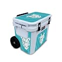 Glossy Glitter Skin Compatible with Yeti Roadie 32 Wheeled Cooler - White Tiger - Premium 3M Vinyl Protective Wrap Decal Cover - Easy to Apply | Crafted in The USA by MightySkins