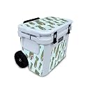 Glossy Glitter Skin Compatible with Yeti Roadie 32 Wheeled Cooler - Bombs Away - Premium 3M Vinyl Protective Wrap Decal Cover - Easy to Apply | Crafted in The USA by MightySkins