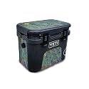 Glossy Glitter Skin Compatible with Yeti Roadie 15 Hard Cooler - Irises - Premium 3M Vinyl Protective Wrap Decal Cover - Easy to Apply | Crafted in The USA by MightySkins