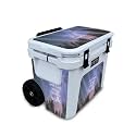 Glossy Glitter Skin Compatible with Yeti Roadie 32 Wheeled Cooler - Hustle - Premium 3M Vinyl Protective Wrap Decal Cover - Easy to Apply | Crafted in The USA by MightySkins