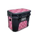 Glossy Glitter Skin Compatible with Yeti Roadie 15 Hard Cooler - Much Love - Premium 3M Vinyl Protective Wrap Decal Cover - Easy to Apply | Crafted in The USA by MightySkins