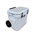 Glossy Glitter Skin Compatible with Yeti Roadie 32 Wheeled Cooler - Galaxy Bots - Premium 3M Vinyl Protective Wrap Decal Cover - Easy to Apply | Crafted in The USA by MightySkins