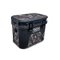 Glossy Glitter Skin Compatible with Yeti Roadie 15 Hard Cooler - Midnight Blossom - Premium 3M Vinyl Protective Wrap Decal Cover - Easy to Apply | Crafted in The USA by MightySkins