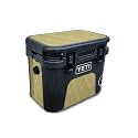 Glossy Glitter Skin Compatible with Yeti Roadie 15 Hard Cooler - Cat Grid - Premium 3M Vinyl Protective Wrap Decal Cover - Easy to Apply | Crafted in The USA by MightySkins
