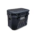 Glossy Glitter Skin Compatible with Yeti Roadie 15 Hard Cooler - Dark Shimmer Marble - Premium 3M Vinyl Protective Wrap Decal Cover - Easy to Apply | Crafted in The USA by MightySkins