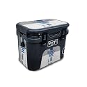 Glossy Glitter Skin Compatible with Yeti Roadie 15 Hard Cooler - Cyber Bot - Premium 3M Vinyl Protective Wrap Decal Cover - Easy to Apply | Crafted in The USA by MightySkins
