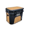 Glossy Glitter Skin Compatible with Yeti Roadie 15 Hard Cooler - Melted Faces - Premium 3M Vinyl Protective Wrap Decal Cover - Easy to Apply | Crafted in The USA by MightySkins