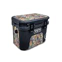 Glossy Glitter Skin Compatible with Yeti Roadie 15 Hard Cooler - Koi Pond - Premium 3M Vinyl Protective Wrap Decal Cover - Easy to Apply | Crafted in The USA by MightySkins