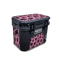 Glossy Glitter Skin Compatible with Yeti Roadie 15 Hard Cooler - Soot Sprites - Premium 3M Vinyl Protective Wrap Decal Cover - Easy to Apply | Crafted in The USA by MightySkins