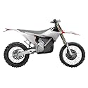 Glossy Glitter Stark Varg MX 2023-2025 Graphics Kit Wrap - Solid White - Varg MX Skin - Premium 3M Vinyl Protective Wrap Decal Cover - Easy to Apply | Crafted in The USA by MightySkins