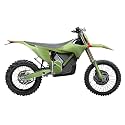 Glossy Glitter Stark Varg MX 2023-2025 Graphics Kit Wrap - Solid Lime Green - Varg MX Skin - Premium 3M Vinyl Protective Wrap Decal Cover - Easy to Apply | Crafted in The USA by MightySkins