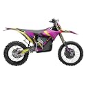 Glossy Glitter Stark Varg MX 2023-2025 Graphics Kit Wrap - Tribal Magenta - Varg MX Skin - Premium 3M Vinyl Protective Wrap Decal Cover - Easy to Apply | Crafted in The USA by MightySkins