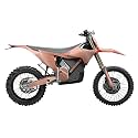 Glossy Glitter Stark Varg MX 2023-2025 Graphics Kit Wrap - Solid Peach - Varg MX Skin - Premium 3M Vinyl Protective Wrap Decal Cover - Easy to Apply | Crafted in The USA by MightySkins