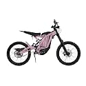 Glossy Glitter Surron Light Bee Graphics Kit Wrap - Solid Pink - Sur-Ron Skin - Premium 3M Vinyl Protective Wrap Decal Cover - Easy to Apply | Crafted in The USA by MightySkins
