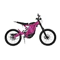 Glossy Glitter Surron Light Bee Graphics Kit Wrap - Solid Hot Pink - Sur-Ron Skin - Premium 3M Vinyl Protective Wrap Decal Cover - Easy to Apply | Crafted in The USA by MightySkins
