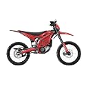 Glossy Glitter Surron Ultra Bee Graphics Kit Wrap - Solid Red - Sur-Ron Skin - Premium 3M Vinyl Protective Wrap Decal Cover - Easy to Apply | Crafted in The USA by MightySkins