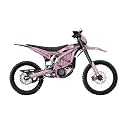 Glossy Glitter Surron Ultra Bee Graphics Kit Wrap - Solid Pink - Sur-Ron Skin - Premium 3M Vinyl Protective Wrap Decal Cover - Easy to Apply | Crafted in The USA by MightySkins