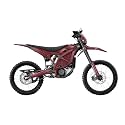 Glossy Glitter Surron Ultra Bee Graphics Kit Wrap - Solid Burgundy - Sur-Ron Skin - Premium 3M Vinyl Protective Wrap Decal Cover - Easy to Apply | Crafted in The USA by MightySkins