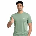 Gloster Mens Striped Sports T-Shirt Polyester