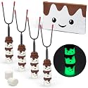 Glow in the Dark Marshmallow Roasting Sticks 4 Pack
