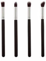 GLOW MORE Eyeshadow Blending Pencil Brush, Black (Pack of 4)