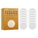 Glow Tanning Patches for Face & Body, Self-Tanning Microdarts Patch for Natural Bronzed Skin,Self-Tanning Patches for Women & Men,Portable Travel Friendly, Suitable for All Skin Types(14 Patch)