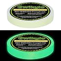Glow Tape 0.6 Inch x 33 Feet Waterproof Glow in The Dark Tape Luminous Tape for Emergency, Stage,Halloween,Night Decorations, Outdoor Sports and Home Marking Fluorescent Tape