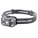 GlowBase LED Headlamp with Wave Sensor, 45° Adjustable, Rechargeable, for Camping, Hiking, Cycling