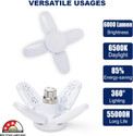 Glowing Night 30 W Basic Standard B22 LED Bulb