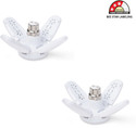Glowing Night 30 W Eye Safety Compliance Standard B22 LED Bulb (White, Pack of 2)