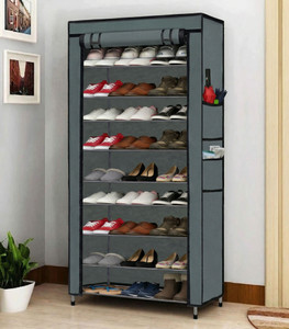 glowsilk best quality multi-storage rack shelf metal collapsible shoe stand