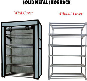 glowsilk best quality multi-storage rack shelf metal collapsible shoe stand