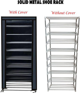 glowsilk best quality multi-storage rack shelf metal collapsible shoe stand