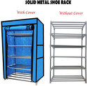 GlowSilk Best Quality Multi-Storage Rack Shelf Metal Collapsible Shoe Stand