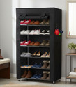 GlowSilk Best Quality Multi-Storage Rack Shelf Metal Collapsible Shoe Stand
