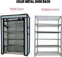 GlowSilk Best Quality Multi-Storage Rack Shelf Metal Collapsible Shoe Stand