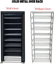 GlowSilk Best Quality Multi-Storage Rack Shelf Metal Collapsible Shoe Stand