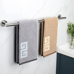 gloxy heavy round towel standtowel hanger for bathrooms kitchen silver towel holder stainless steel