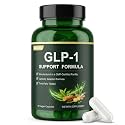 GLP-1 Support Supplement for Appetite Control & Weight Management – Metabolic Support with Green Tea, Yerba Mate, Ceylon Cinnamon & Turmeric Extract – Vegan, 90 Count