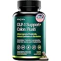 GLP-1 Support Supplement - Colon Cleanse with Akkermansia and Berberine