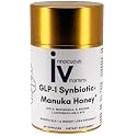GLP-1 Synbiotic+Manuka Honey, Clinically Proven Natural Probiotics for Weight Loss, Belly Fat Reduction, Boost Fat Secretion, Gut Health, Manage Appetite & Cravings, Increase GLP-1