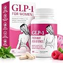 GLP-1 Weight Loss Support for Women | Helps Appetite Contro, Fat Loss l & Promotes Energy - Assists Metabolic Pathways Linked to GLP-1 Signaling - 3rd Party Tested - 60 Pills