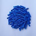 Glucometer Round Blood Lancet Single Use (RBL-50) Glucometer Lancet 50 Pcs (Disposable) Blue Colour