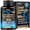 Glucosamine Chondroitin MSM Collagen - Joint Supplements 2800 mg - 120 Caps